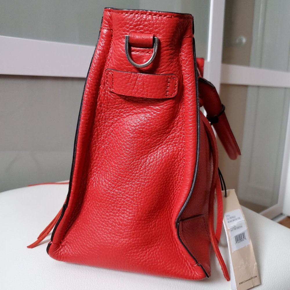 NWT Rebecca Minkoff Leather Satchel Crossbody - Picture 5 of 9